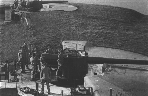Six-inch guns at Fort Dorset, Wellington (New Zealand's capital)